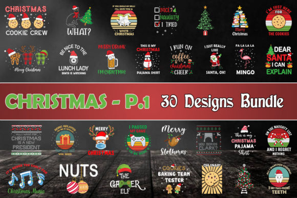 Review: Christmas 30 SVG Designs Bundle for Embroidery