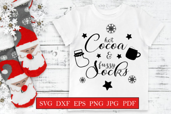 Review: Hot Cocoa and Fuzzy Socks Christmas SVG for Embroidery