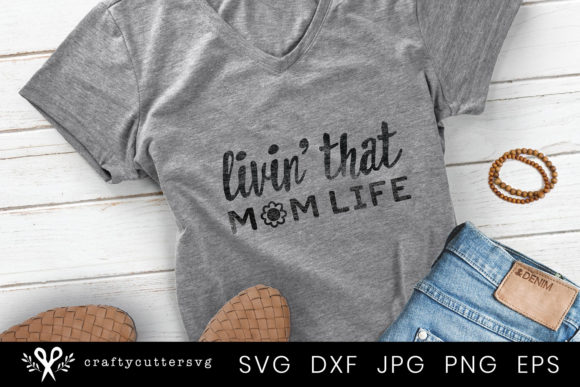 Review: Mom Life Quote Motherhood Design