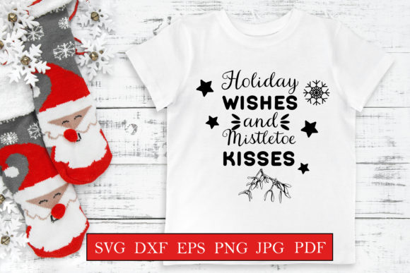 Reviewing Holiday Wishes and Mistletoe Kisses Svg for Stitchers
