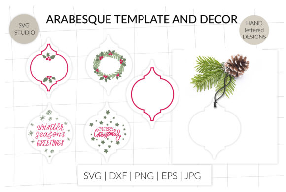 Reviewing the Arabesque Ornaments Template SVG