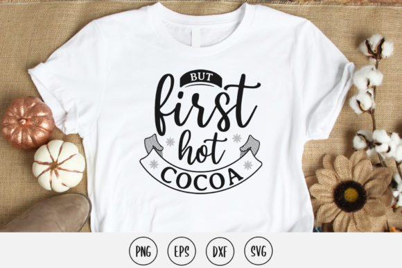 Reviewing the But First Hot Cocoa SVG for Embroidery