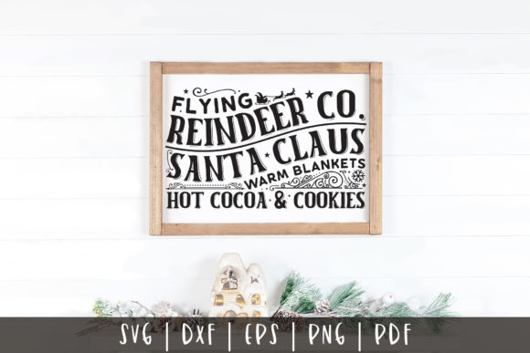 Reviewing the Flying Reindeer Co SVG for Holiday Stitching