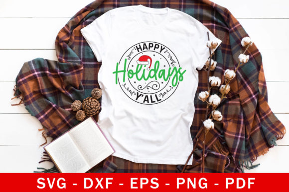 Reviewing the Happy Holidays Y all SVG for Embroidery