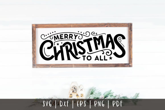 Reviewing the Merry Christmas to All SVG for Embroidery